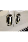 Fiat Doblo 2010-2021 Krom Kapı Kolu 4 Kapı Paslanmaz Çelik - 2