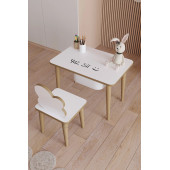 Çocuk Masa Sandalye Çekmeceli Yaz Sil Oyun Etkinlik 1 Adet Masa 1 Adet Sandalye 1 Adet Sepet - 2