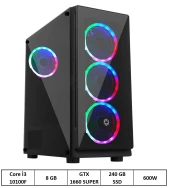 OXPC -3000 i3-10100F 8GB 240GB 6GB GTX1660 FD - 1
