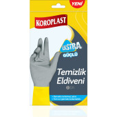 Koroplast Ekstra Güçlü Bulaşık Eldiveni Küçük - S Beden x 3 Adet - 2