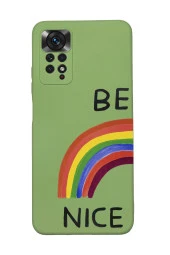 Xiaomi Redmi Note 11 Uyumlu Be Nice Desenli Premium Silikonlu Lansman Telefon Kılıfı thumbnail 1