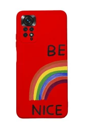 Xiaomi Redmi Note 11 Uyumlu Be Nice Desenli Premium Silikonlu Lansman Telefon Kılıfı thumbnail 2
