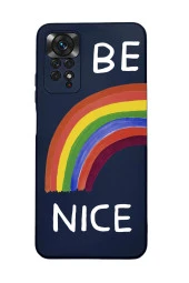 Xiaomi Redmi Note 11 Uyumlu Be Nice Desenli Premium Silikonlu Lansman Telefon Kılıfı thumbnail 3