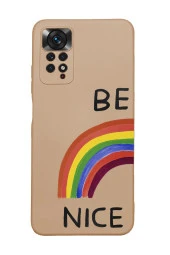 Xiaomi Redmi Note 11 Uyumlu Be Nice Desenli Premium Silikonlu Lansman Telefon Kılıfı thumbnail 5