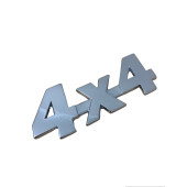 4 x 4 METAL LOGO STICKER thumbnail 1