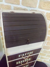 5 Katlı Dekoratif Ahşap Sebzelik Kiler Ekmeklik Yazılı 1123 - 6