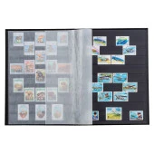 PULKO HistorY 1970 Pul Defteri Klasik, 16 Yaprak, 32 Sayfa, A4+, Siyah Zemin, - 2