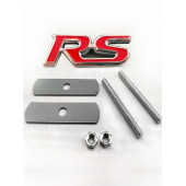 FORD FOCUS RS VİDALI METAL ÖN PANJUR ARMA STICKER thumbnail 1