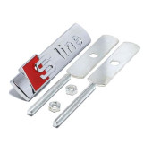 AUDİ S LİNE METAL VİDALI ÖN PANJUR ARMASI thumbnail 3