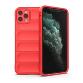 iPhone 11 Pro Max Kılıf Optimum Lens Çerçeveli Silikon Kapak - 11