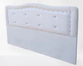 Başlık 90337 DK Çift 150 cm Model Dalga Suni Deri Beyaz Kumaş Kapitne El Yapım thumbnail 6