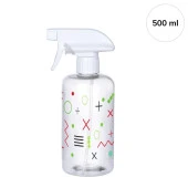 500ml Bitki Su Püskürtme Pompalı Fısfıs Boş Sprey Şişesi Çiçek Sulama Doldurulabilir Su Kabı (1243) - 3