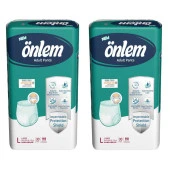 Önlem Yetişkin Emici Büyük Boy Large 2x30 Adet Külot Bezi - 1