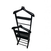 Melada Mobilya Gürgen Çift Tepeli Dilsiz Uşak Siyah Double Sehpalı - 3