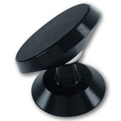 Universal Araç Telefon Tutucu Manyetik Mıknatıslı Yapışkanlı Telefon Standı Siyah - 2