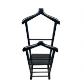 Melada Mobilya Gürgen Çift Tepeli Dilsiz Uşak Siyah Basic Sehpalı - 2