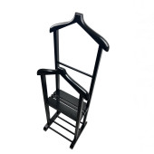 Melada Mobilya Gürgen Çift Tepeli Dilsiz Uşak Siyah Basic Sehpalı - 3