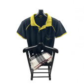 Melada Mobilya Gürgen Çift Tepeli Dilsiz Uşak Siyah Basic Sehpalı - 6