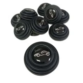 Universal Araç Kapı Kaput Bagaj Çarpma Koruyucu Amortisör Darbe Önleyici Stoper Siyah 10 Adet - 7