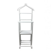 Melada Mobilya Gürgen İkili Dilsiz Uşak Beyaz Sehpalı - 1