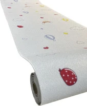 Renkli Duvarlar 50x280cm(1,4m2) Gökkuşağı Balon Kendinden Yapışkanlı Duvar Kağıdı Silinebilir Esnek Çocuk Odası - 2