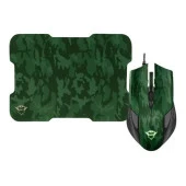 Trust GXT781 Rixa Camo Kablolu Optik Oyuncu Mouse + Mouse Pad thumbnail 2