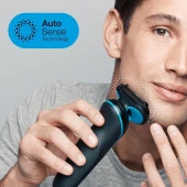 Braun Yeni Seri 51 B1200S Kablosuz Tıraş Makinesi Autosense Easyclean Easyclick Islak & Kuru - 2