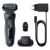 Braun Yeni Seri 51 B1200S Kablosuz Tıraş Makinesi Autosense Easyclean Easyclick Islak & Kuru - 5