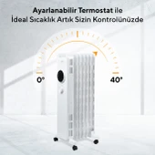 Kumtel 7 Dilim Beyaz Radyatör KUM-1220S thumbnail 5