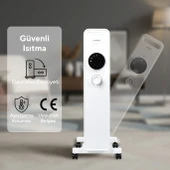 Kumtel 7 Dilim Beyaz Radyatör KUM-1220S thumbnail 4