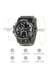 DİJİTAL VE ANALOG ERKEK KOL SAATİ925027 thumbnail 3