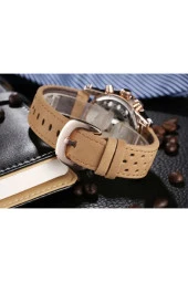 Tüm Fonksiyon Aktif Deri Kordon Erkek Kol Saati129762893548 thumbnail 3