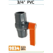 PVC Küresel Vana 3/4 - 1