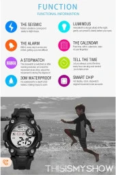 Dijital Çocuk Genç Kol Saati924807 - 5