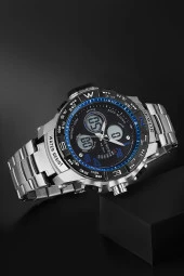 Orjinal Dijital & Analog Tüm Fonksiyonları Aktif Erkek Kol Saati924611 thumbnail 1