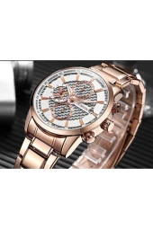 OCHSTIN Tüm Fonksiyon Aktif Çelik Kasa Kordon Erkek Kol Saati923874 thumbnail 4