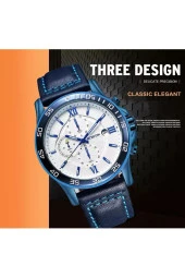 OCHSTIN Tüm Fonksiyon Aktif Deri Kordon Erkek Kol Saati923868 thumbnail 1