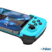 ScHitec Android İos HarmonyOs Switch AndroidTV Windows Akıllı Bluetooth Teleskopik Gamepad Joystick Kırmızı-Mavi D3 - 1