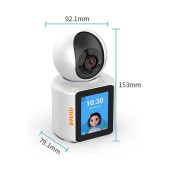 Avenir AV-S225 Karşılıklı Video Arama Çift Yönlü Görüntülü Görüşme Full HD Bebek Kamerası -APP - 2