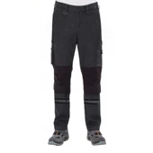 Şensel, Reflektörlü Kot İş Pantolonu, Gri-Siyah -54E6637- Esnek - 2