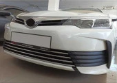 Toyota Corolla 2016-2018 Alt Panjur Çıtası Nikelaj (Stok Hatası ) - 1
