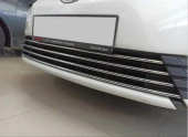Toyota Corolla 2016-2018 Alt Panjur Çıtası Nikelaj (Stok Hatası ) - 2
