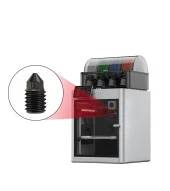 Bambu Lab Sertleştirilmiş CHT Çelik Nozzle 500°C(0.8mm) thumbnail 4