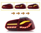 Volkswagen Golf Uyumlu 6 Dragon LED Stop (Kırmızı) HATALI ÜRÜN - 2