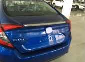 Honda Civic Uyumlu Fc5 2016-2021 Rs Bagaj Üstü Lıp Spoiler - 1