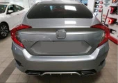 Honda Civic Fc5 2016-2020 Difüzör Klasik Silver - 1