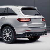 X253 Glc Uyumlu 2016-2019 Uyumlu Glc 63 Difüzör Ve Egzoz Seti Parça - 1