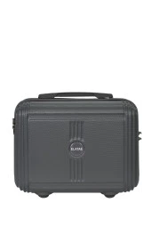 4lü Valiz Seti Elatae Premium Polipropilen Kırılmaz Büyük - Orta - Kabin Boy ve Makyaj Antrasit V303 thumbnail 3