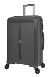 4lü Valiz Seti Elatae Premium Polipropilen Kırılmaz Büyük - Orta - Kabin Boy ve Makyaj Antrasit V303 thumbnail 5