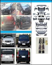 W638 Vito Uyumlu 41791 İçin 2014+ W447 Facelift Body Kit Parça - 1